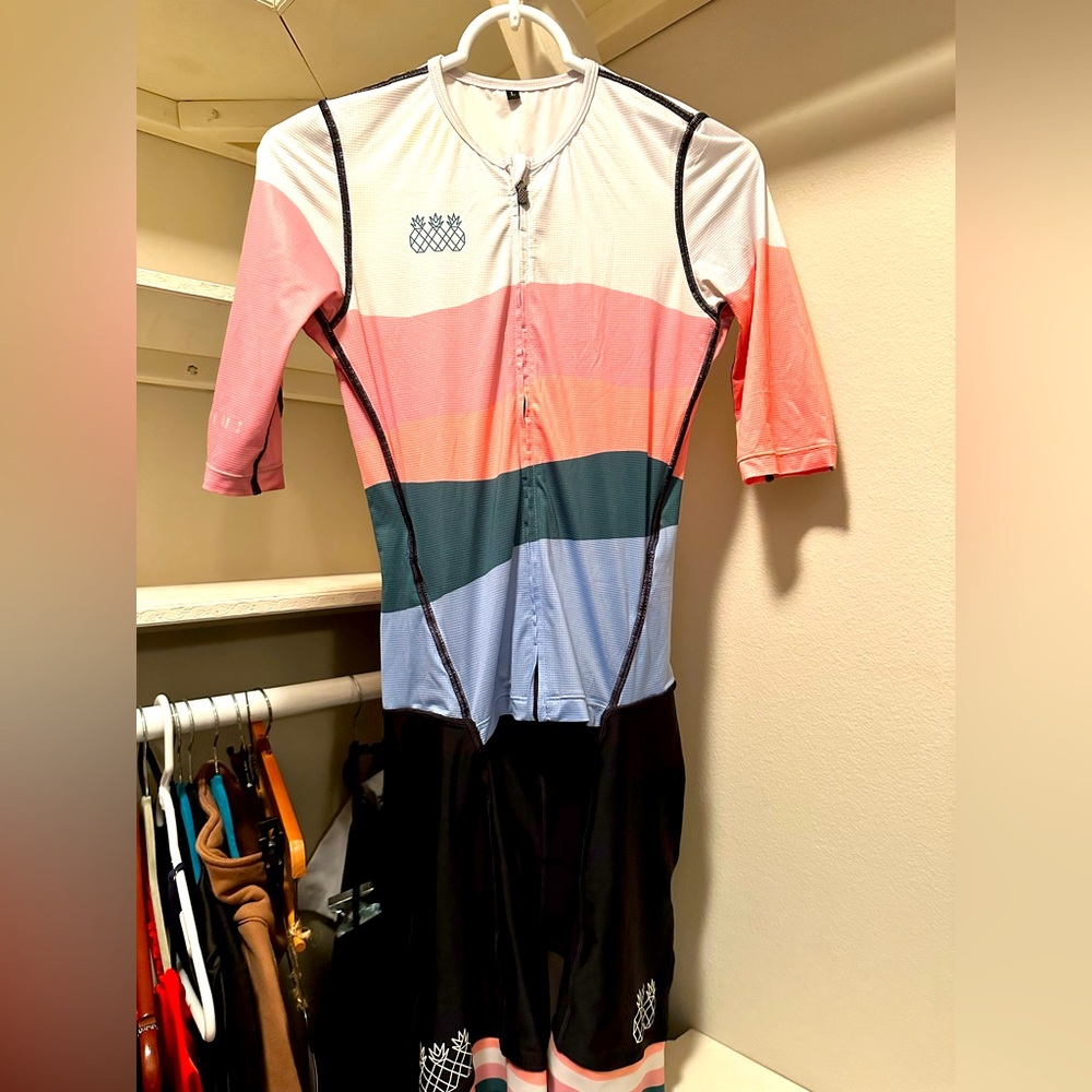 Tres Pinas Women’s Large Coastal Chic Trisuit